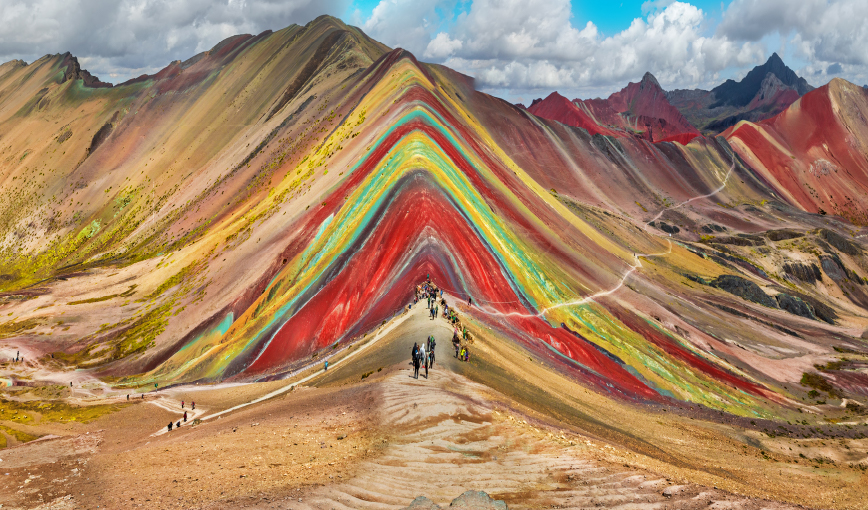 Viaje amaneces con montaña de siete colores  desde Queretaro